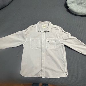 Madewell Men’s Easy Fit Long Sleeve Button Up - Size Large - USED